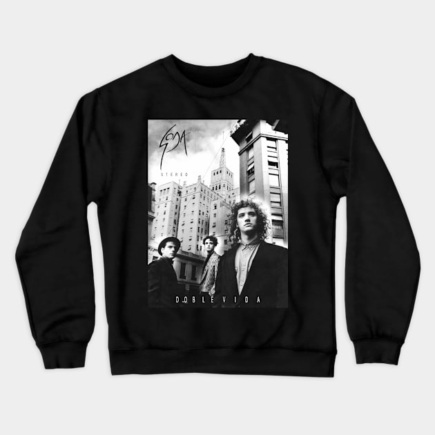 SODA STEREO BAND Crewneck Sweatshirt by Kurasaki